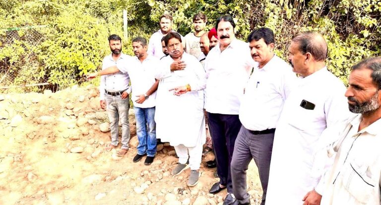 Bhalla questions BJP for neglect of pilgrim-tourist circuit Bagh-e-Bhau, Herbal garden