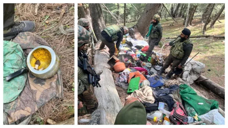 Hideout Busted At Gudder Encounter Site In J&K’s Kulgam