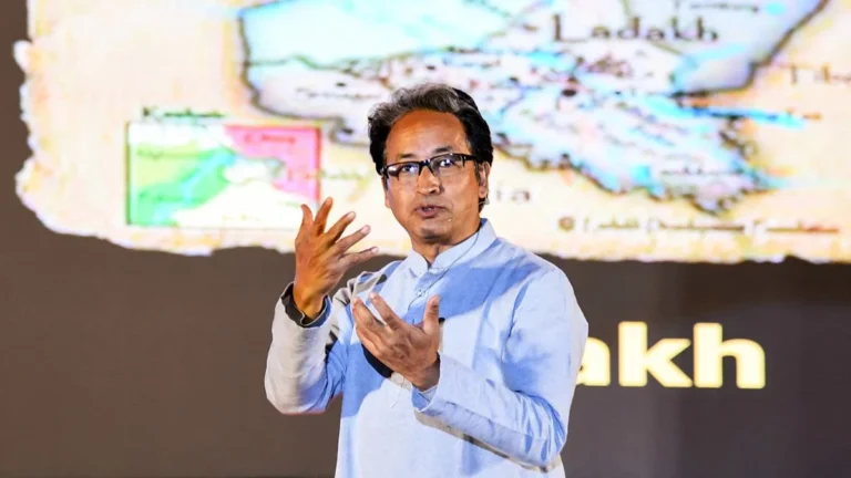 Sonam Wangchuk detained, protests for statehood in Ladakh