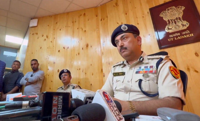 Sonam Wangchuk being questioned by authorities in Ladakh