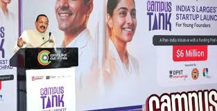 Dr Jitendra Launches Chandigarh University ‘Campus Tank’, Underscores ‘StartUp Linked Economy’