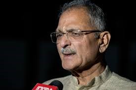 Ladakh LG Kavinder Gupta reviewing security in Leh