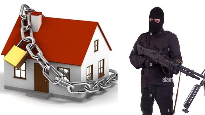 Police property attachment in Handwara against terrorist activities