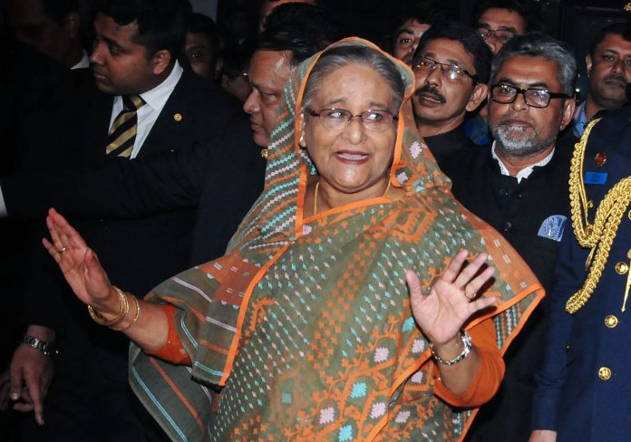 Sheikh Hasina addressing concerns over democracy in Bangladesh