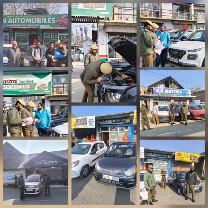 Awantipora Police investigating vehicle transactions